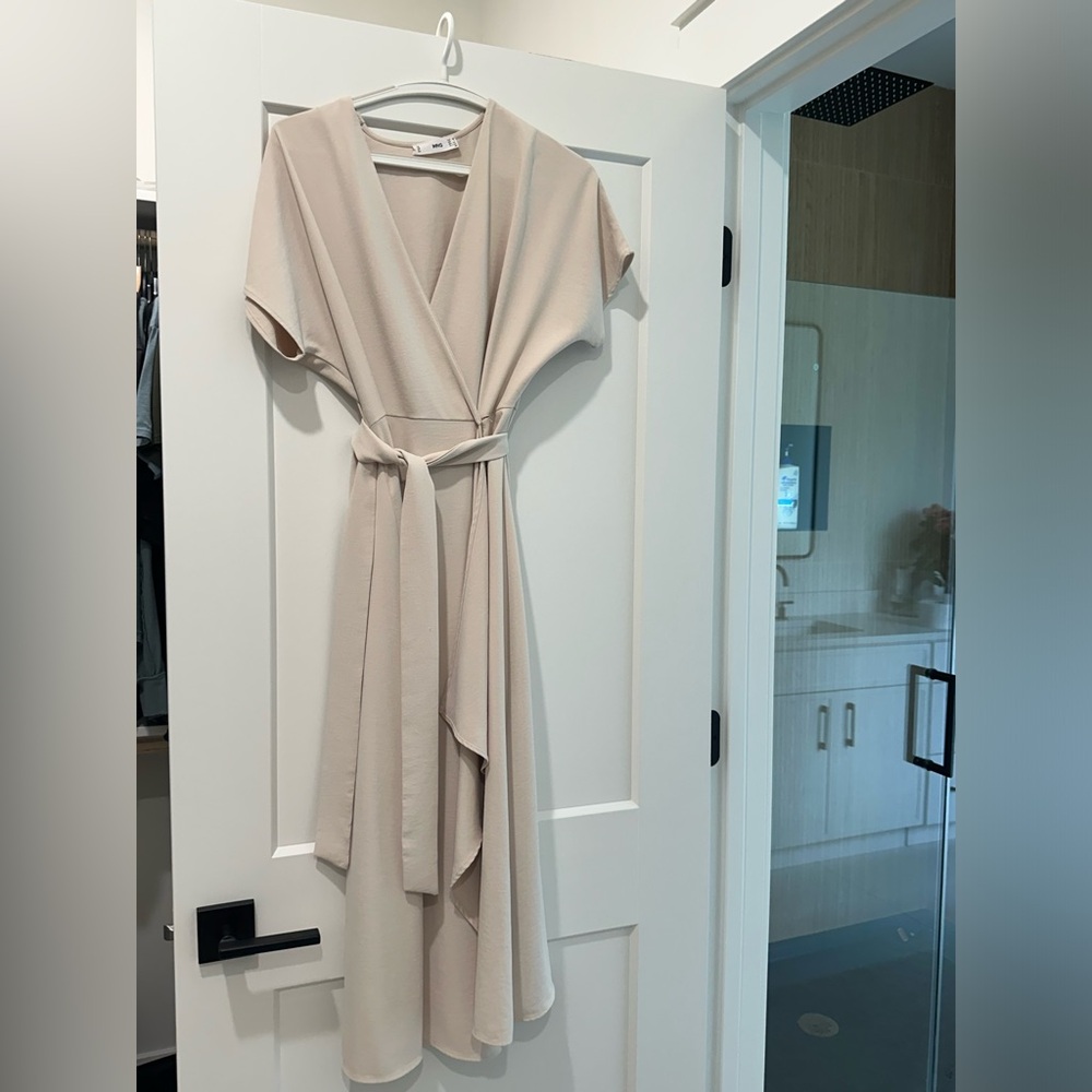 Mango wrap dress